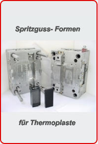 Spritzguss- Formen für Thermoplaste
